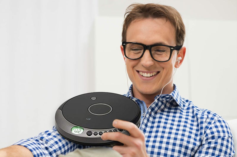 GPX Portable Personal CD Player and MP3 Player with Anti Skip Protection and Stereo Earbuds, Black Gray PC807BMP3U - Image 4